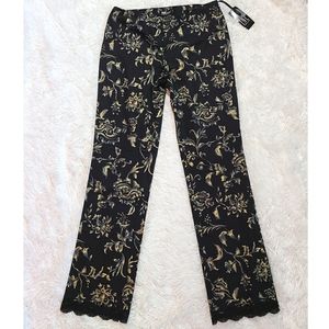 NWT International Concepts Print Pants